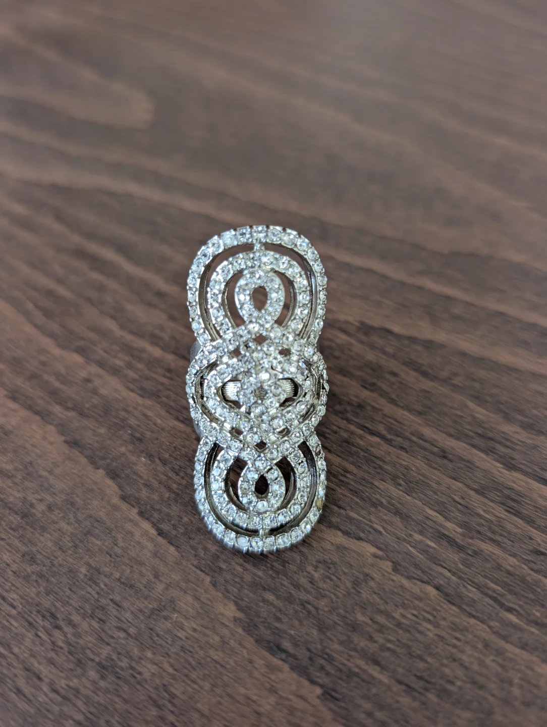 Rhinestone Statement Ring - photo 3