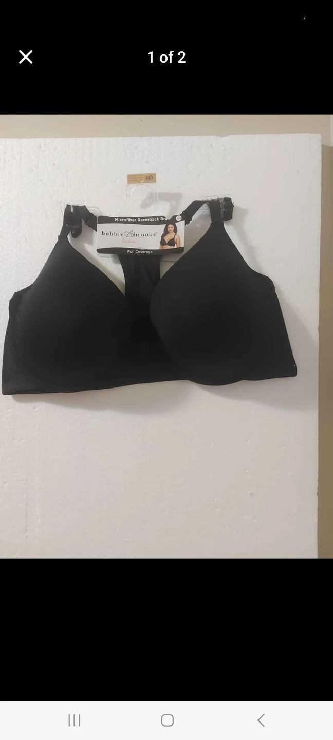 Bobbie Brooks Microfiber Racerback Bra