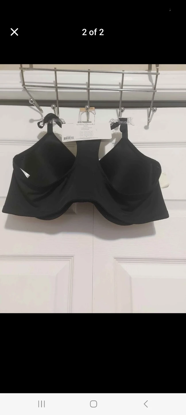 Bobbie Brooks Microfiber Racerback Bra - photo 2