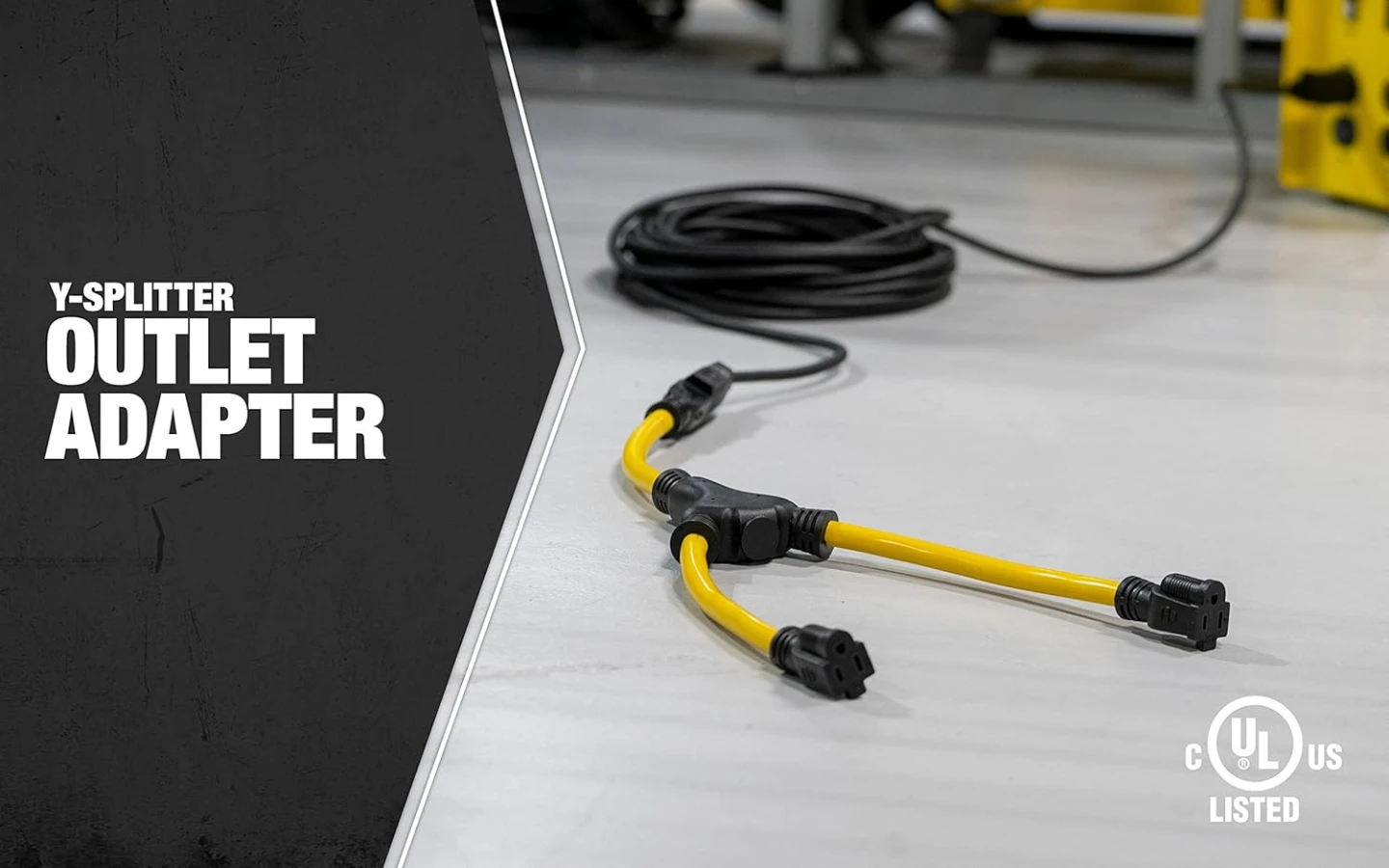 2-Feet Y-Splitter, 1 to 2 Outlets - photo 3