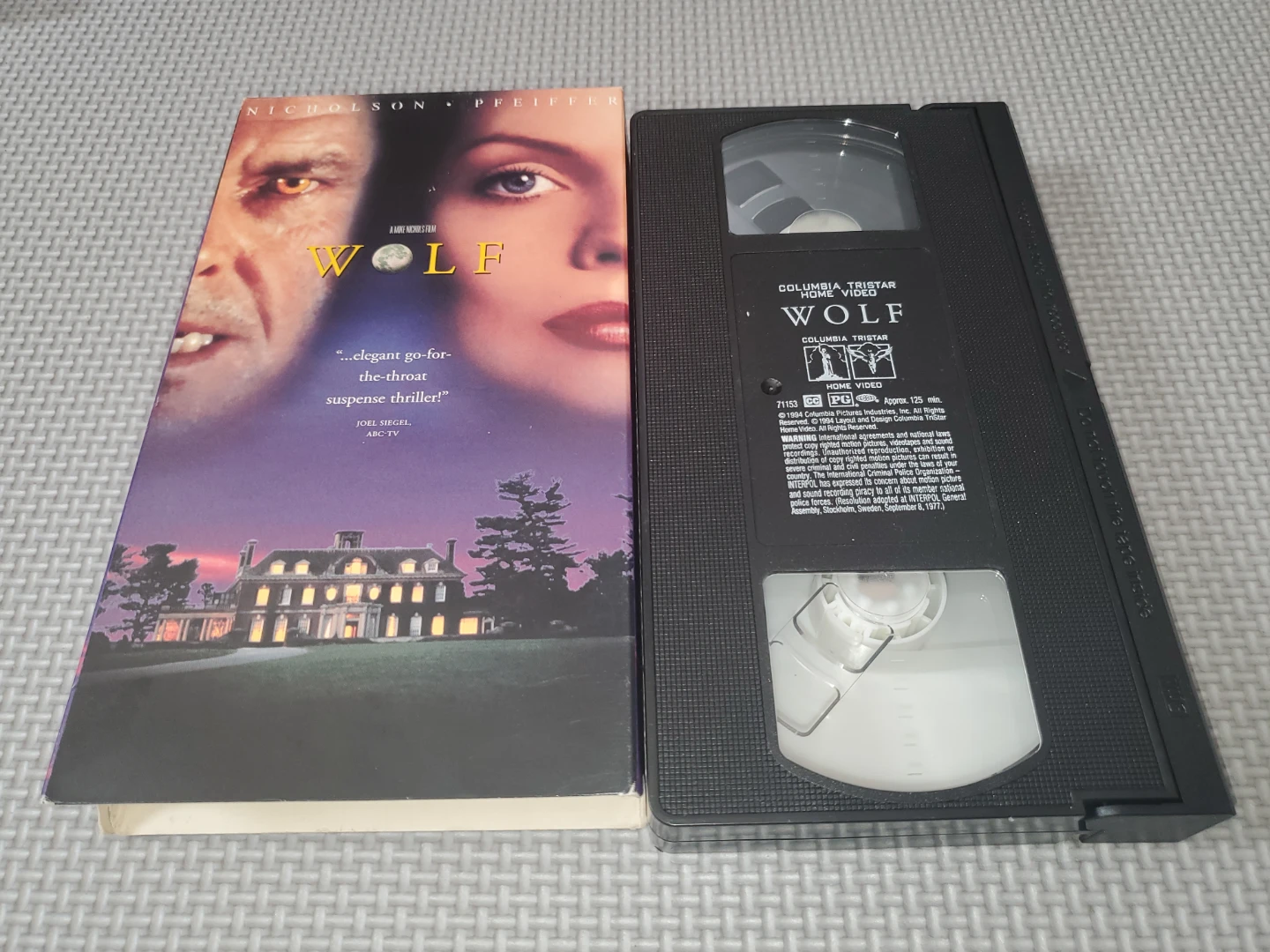 Wolf VHS Movie
