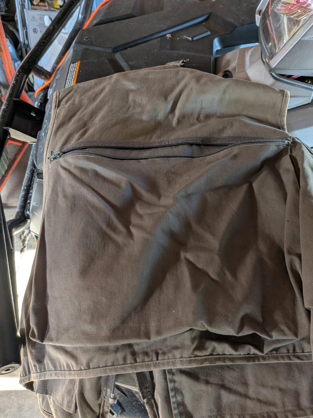 Men's Fishing Vest - Brown - photo 2