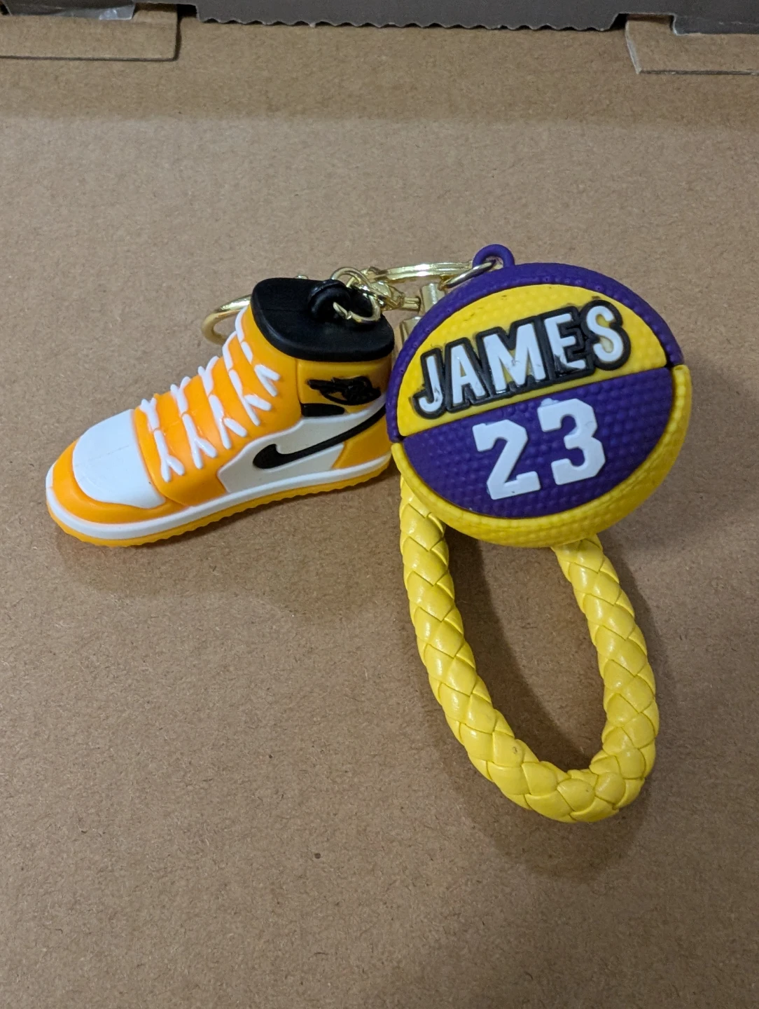 LeBron James 23 Keychain Set