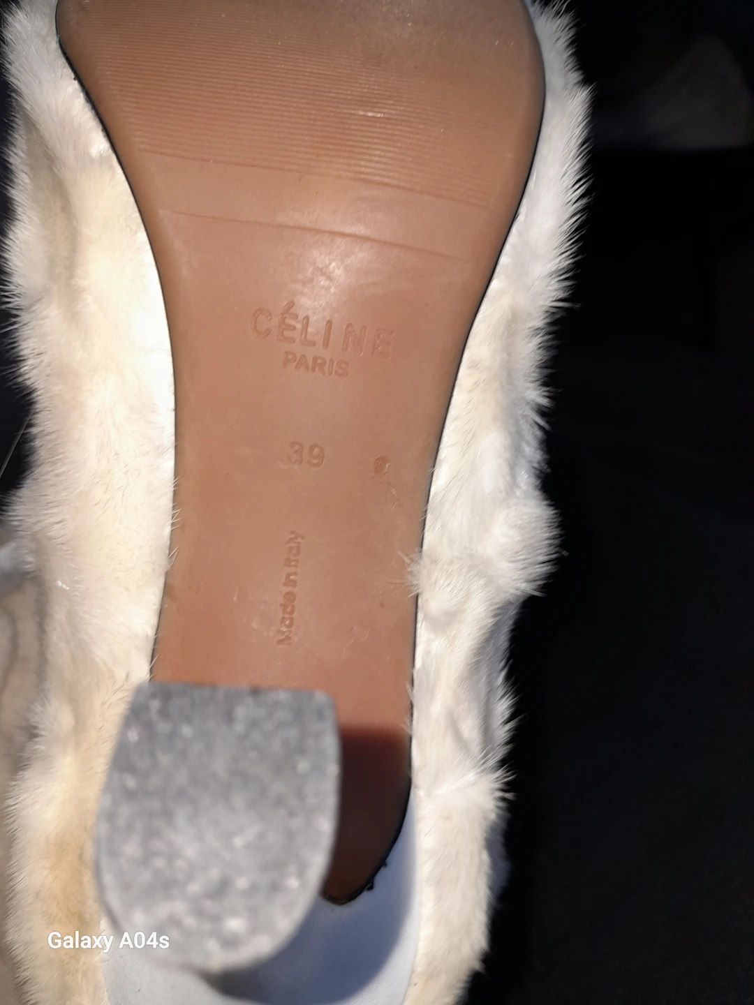 CELINE Paris Fur Ankle Boots - Size 39 - photo 3