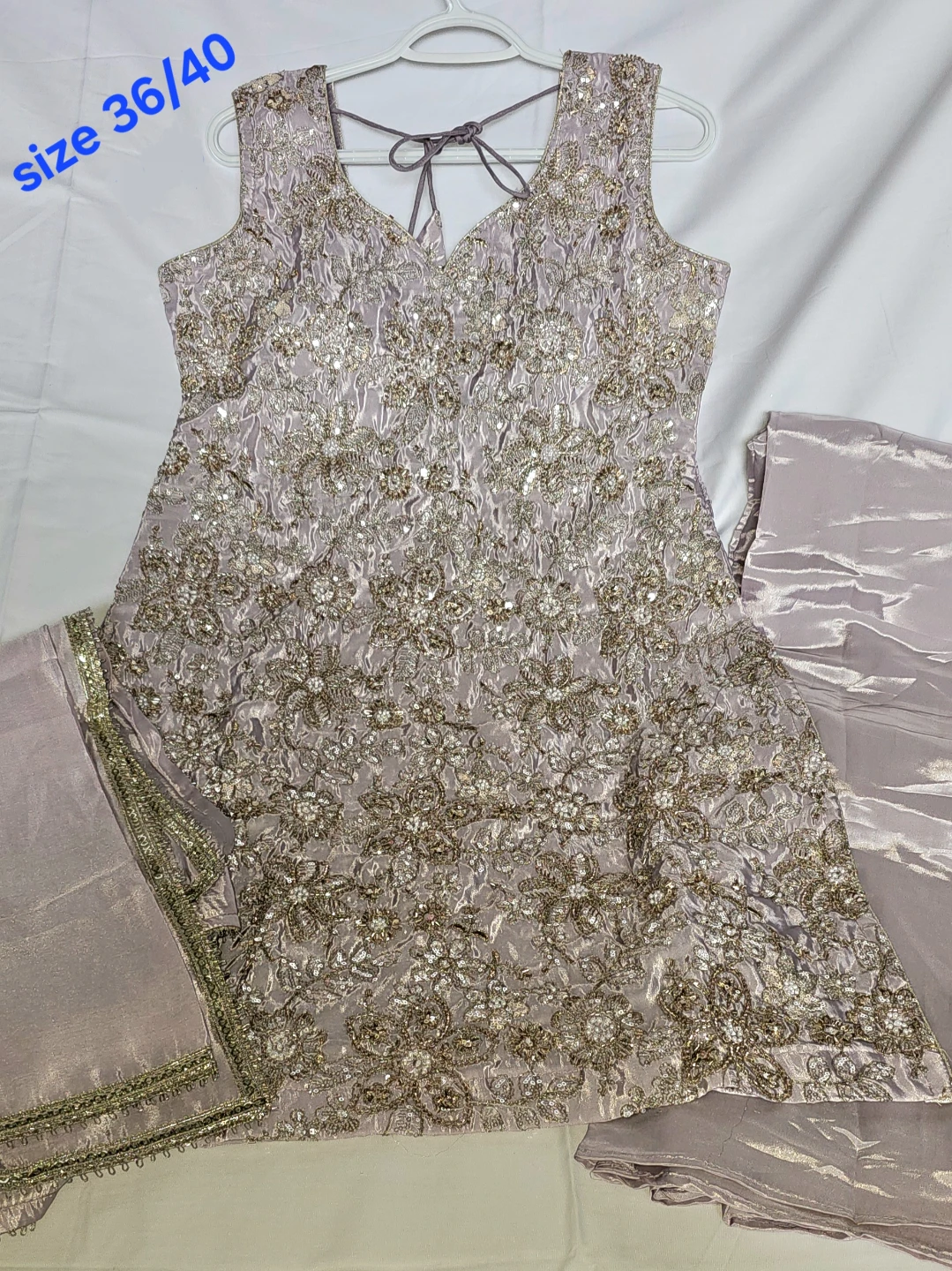 Embellished Shalwar Kameez Set - photo 3