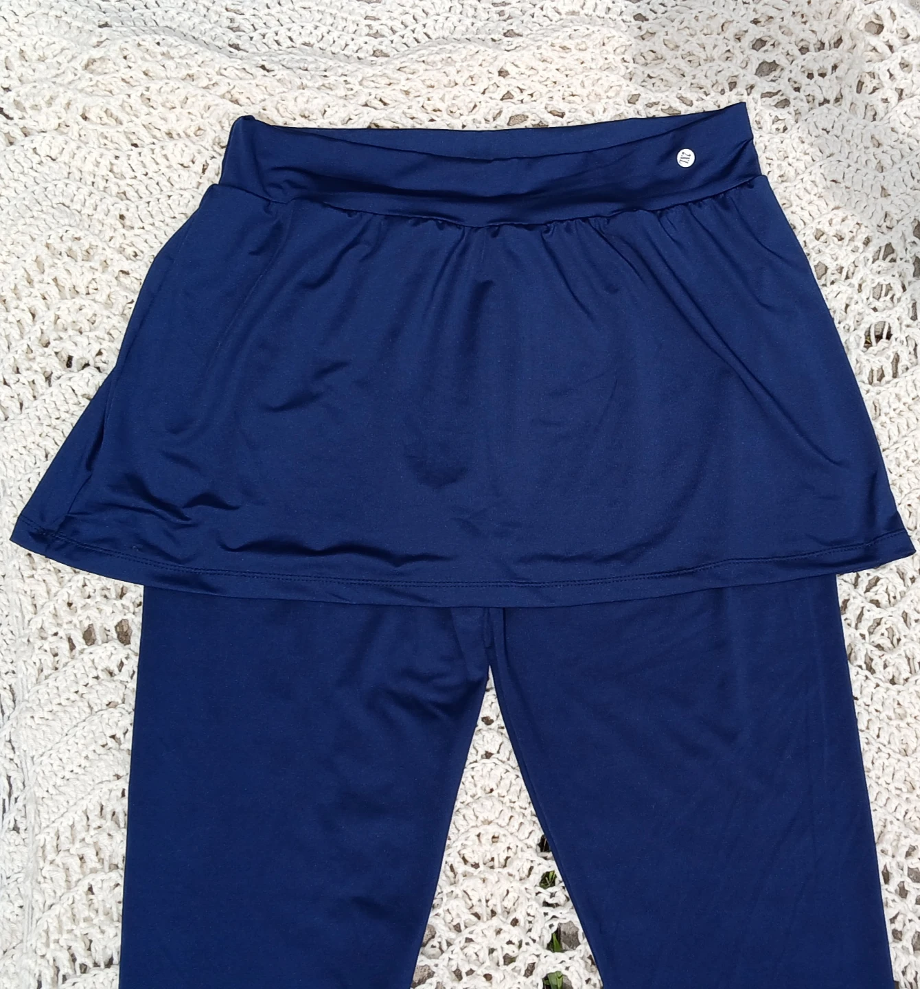 New 2xl Navy Blue Skirt Leggings - photo 2