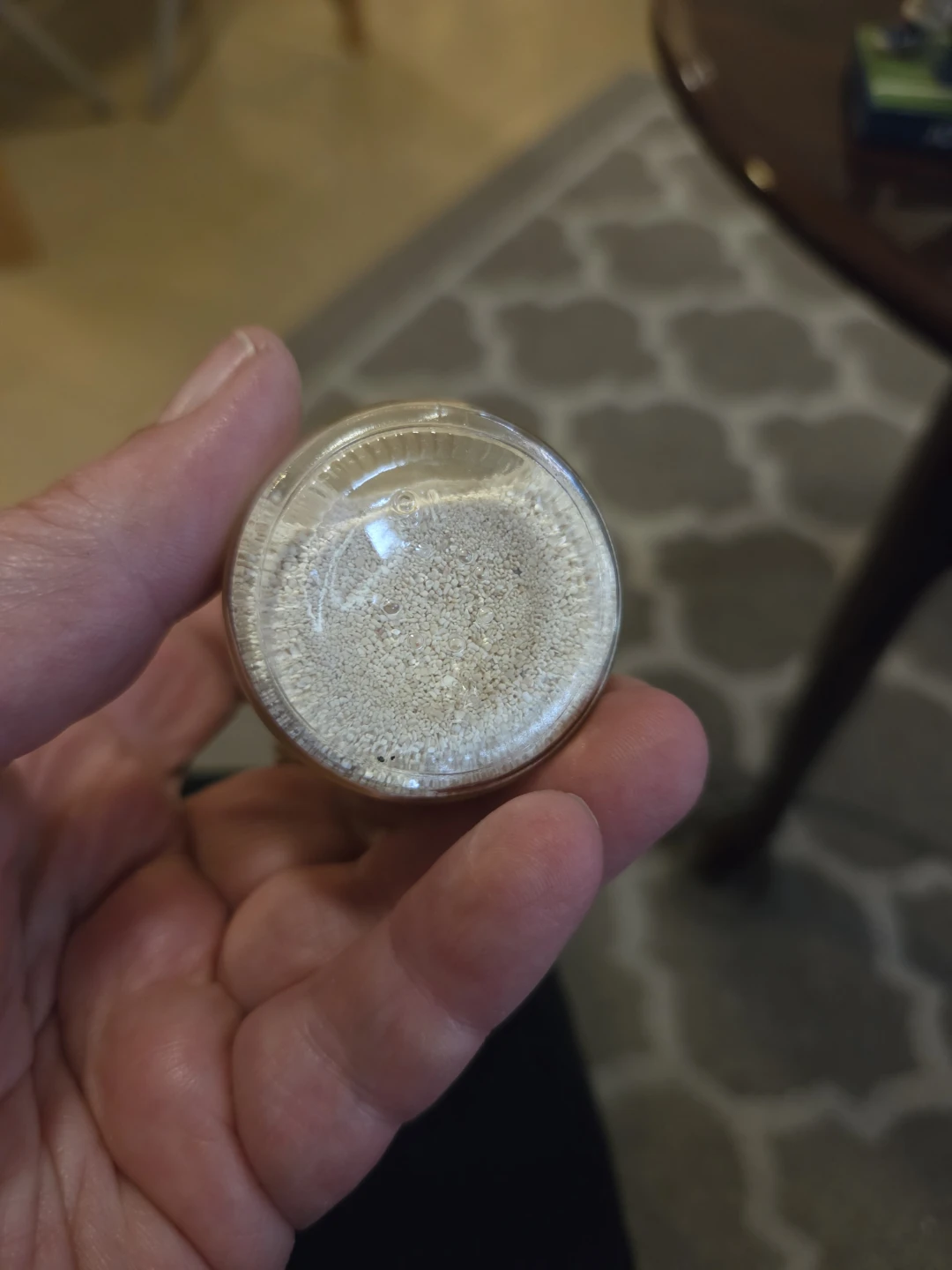 Cancun souvenir sand bottle with shell - photo 2