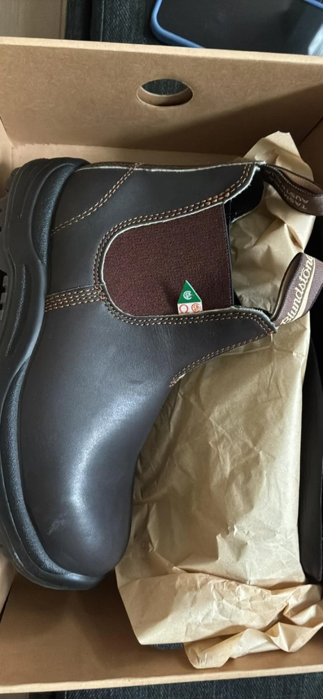 Blundstone 162 Stout Brown Premium Chelsea Boots Size W8 US - photo 3