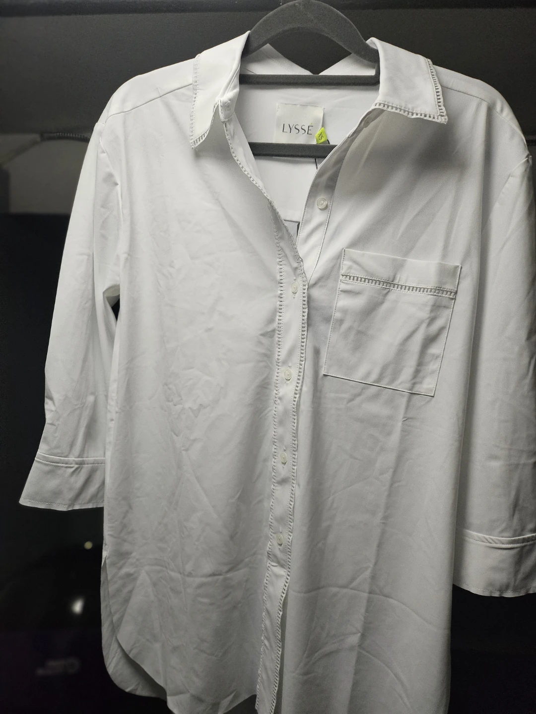 LYSSE White Button-Up Shirt - photo 3