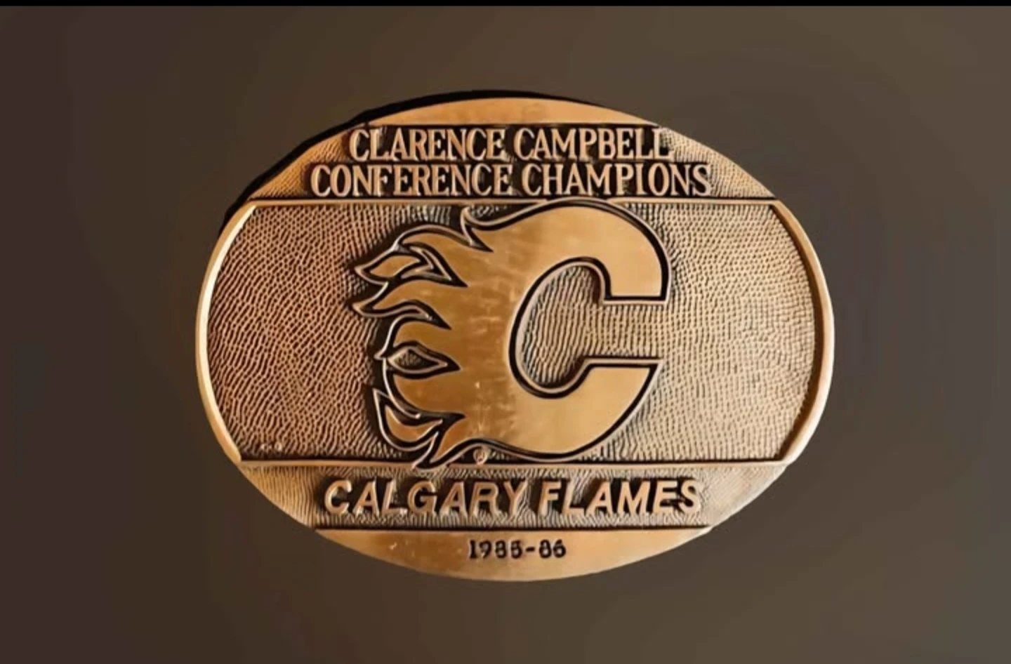Calgary Flames Belt Buckle