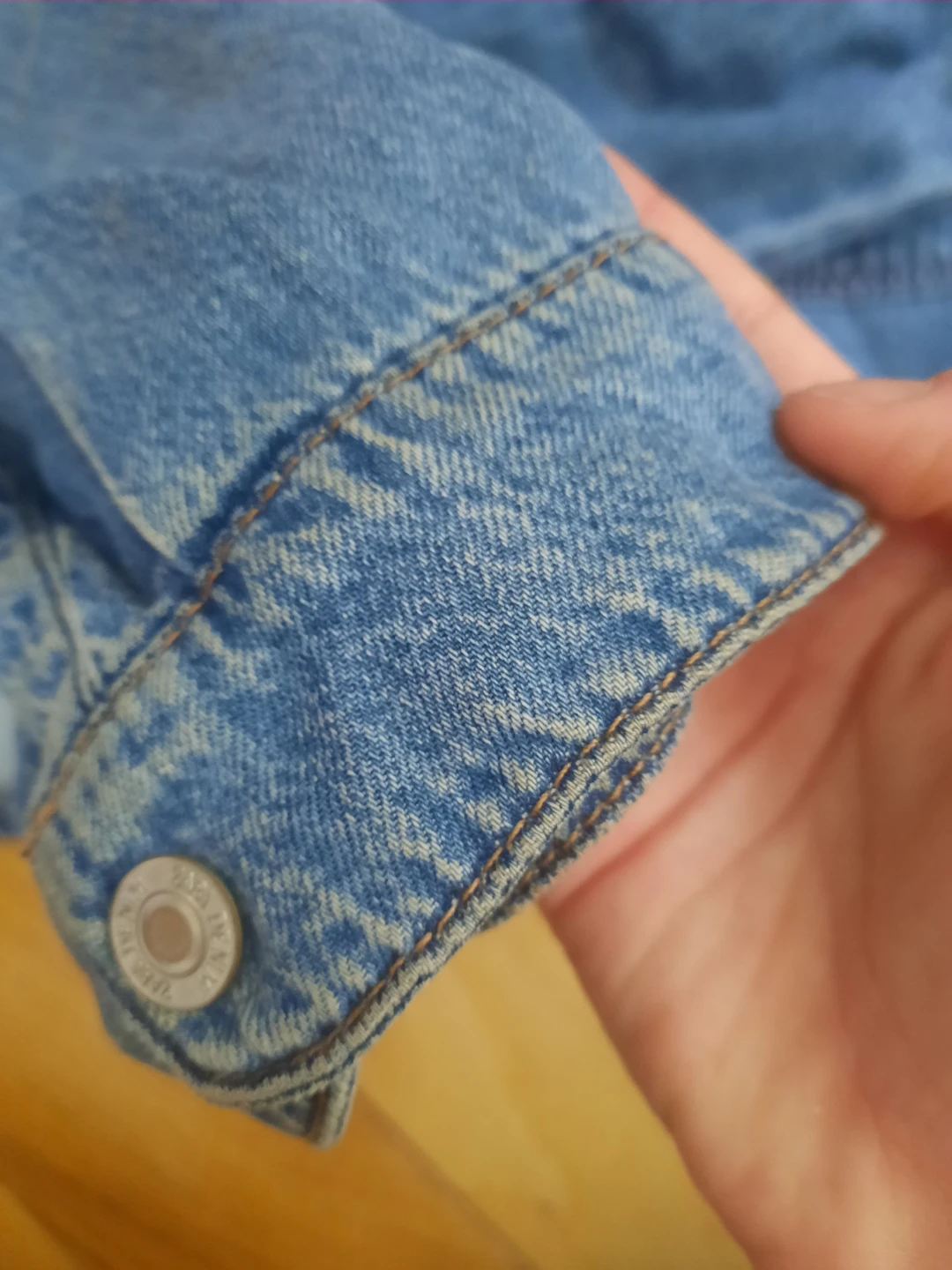 Zara Denim Cropped Jacket - photo 2