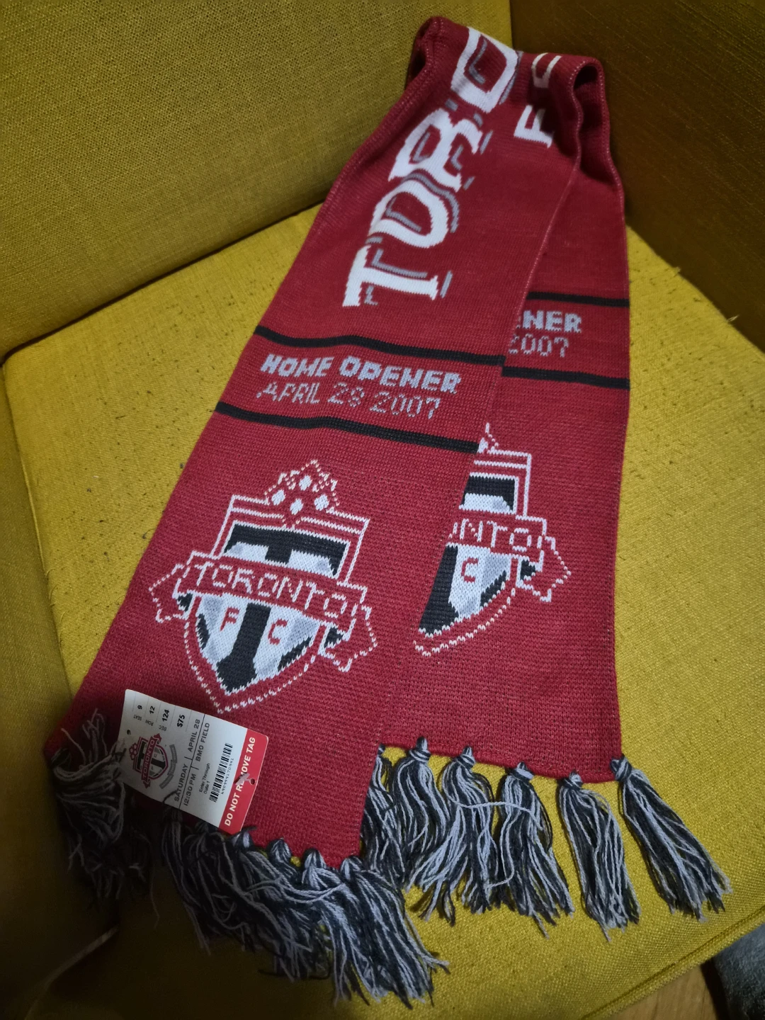 Toronto FC Inaugural 2007 Season TFC Scarf