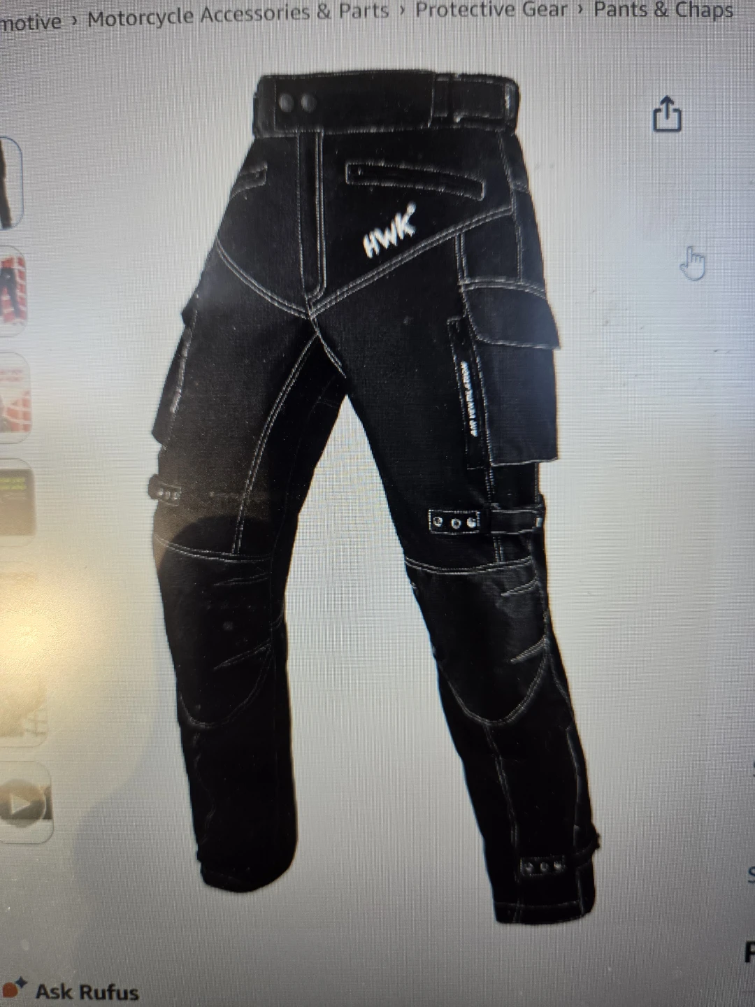 Motorcycle pants for girls with protection armor
