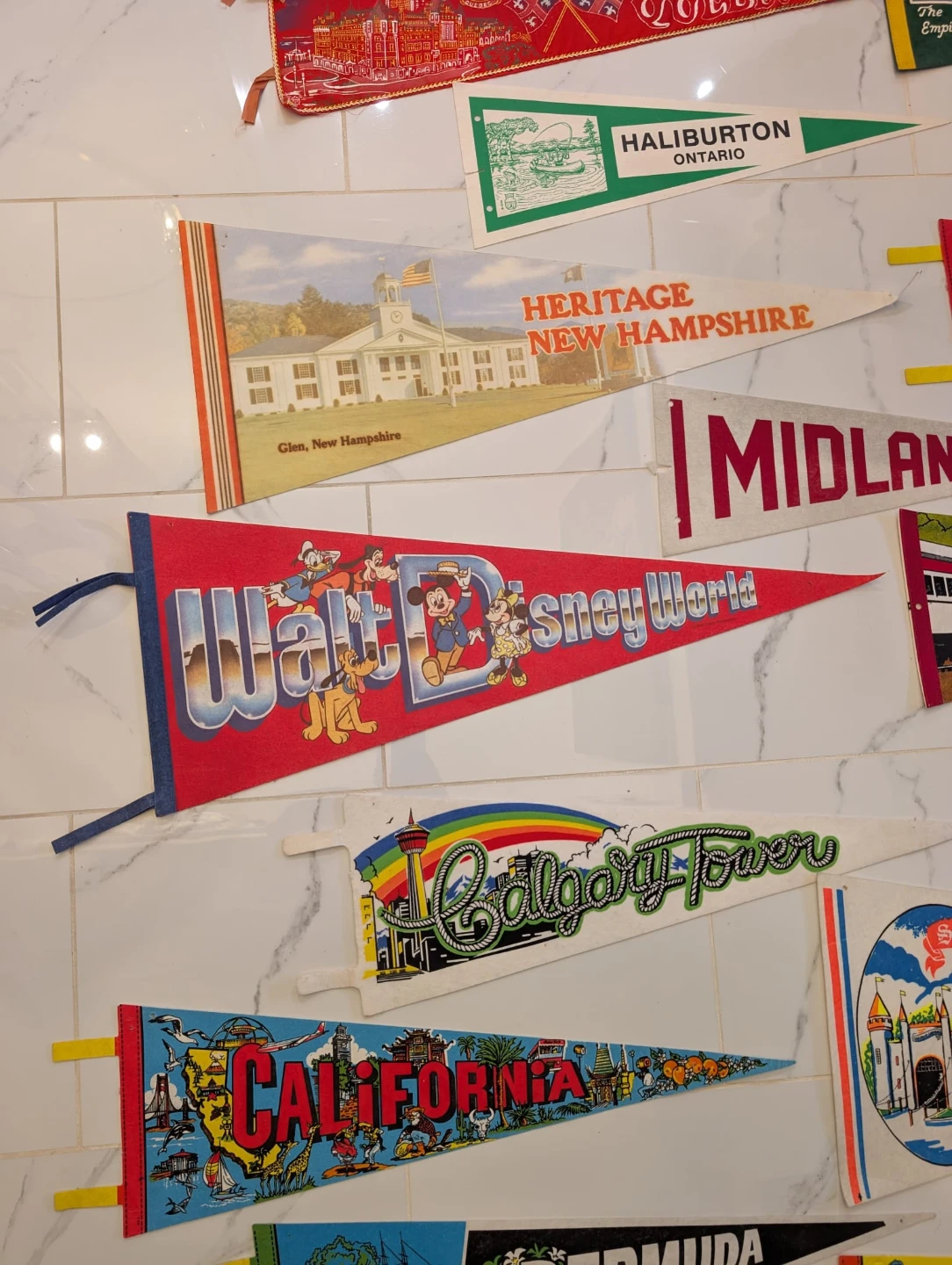 Vintage Pennant Banners - $25 each - photo 5