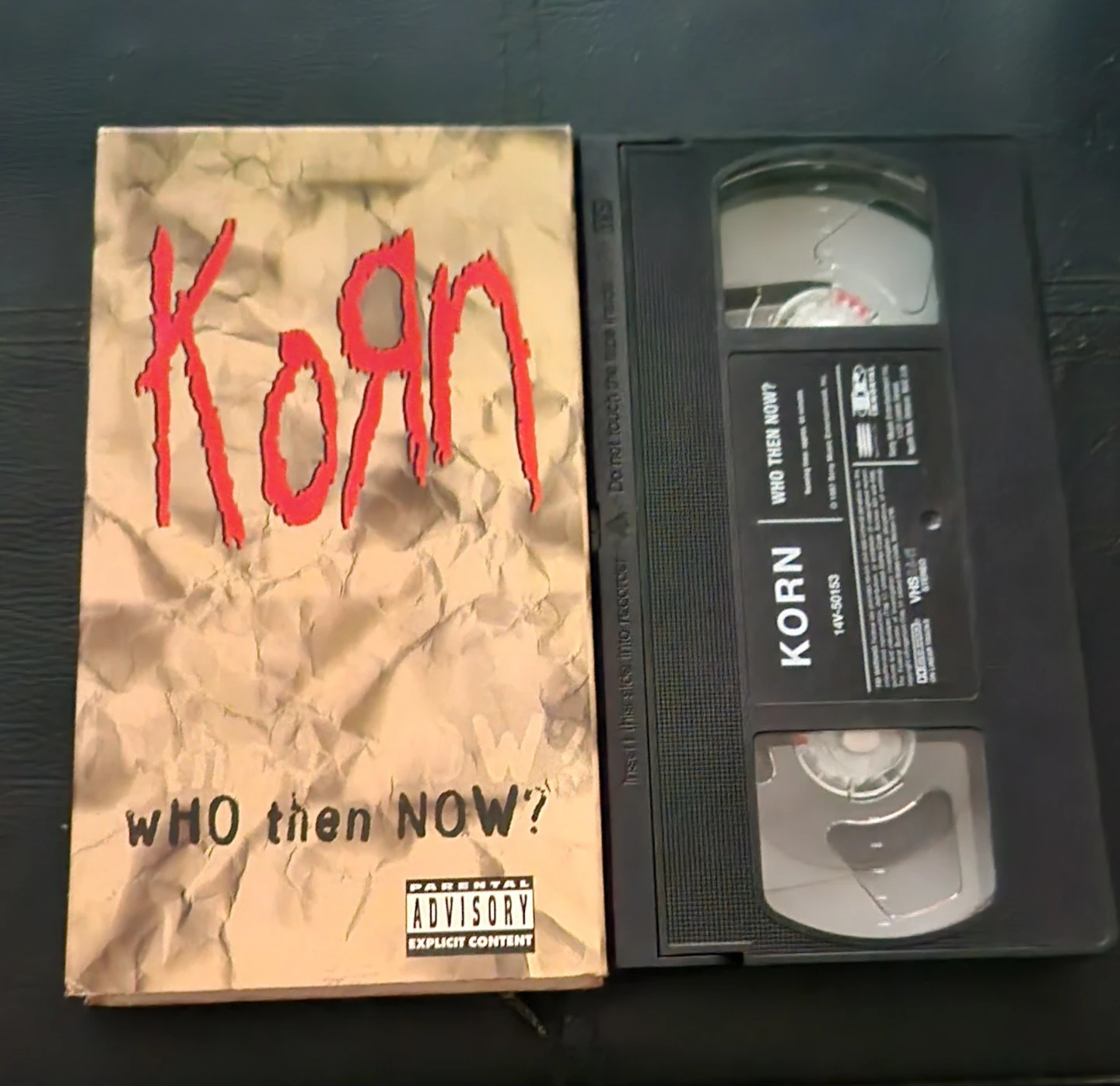 Korn - Who Then Now? (VHS, 1997)