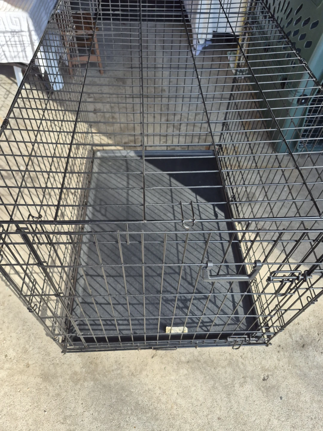 Large like *NEW* Wire Dog Crate with Tray