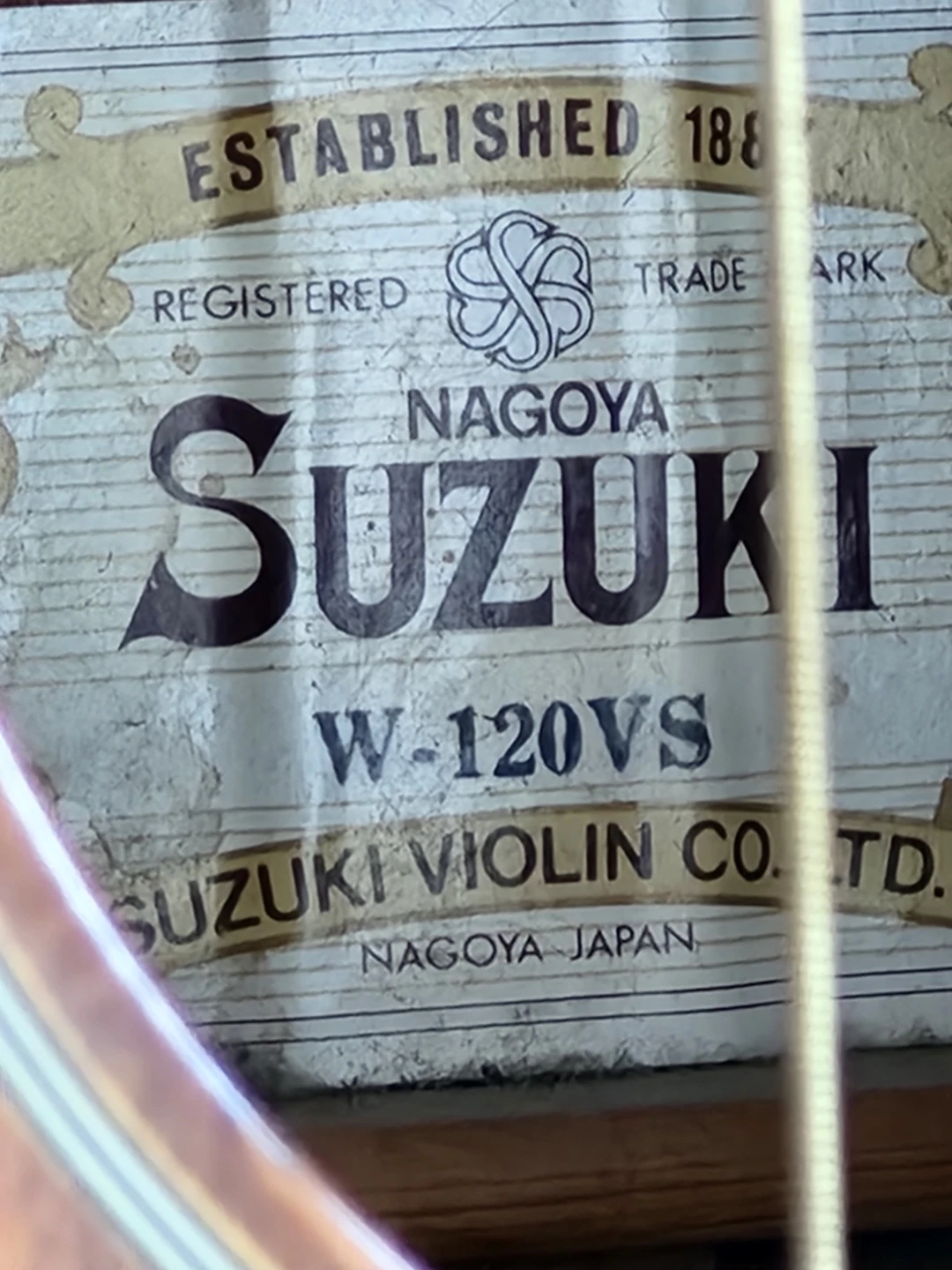 Suzuki W-120VS Acoustic Guitar - photo 2