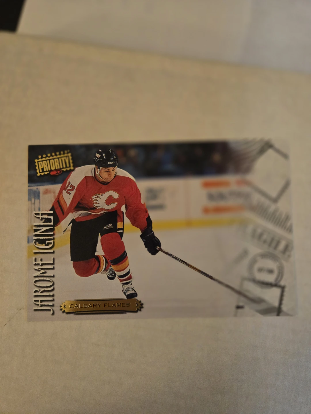 1998-99 Calgary Flames Jarome Iginla Trading Card