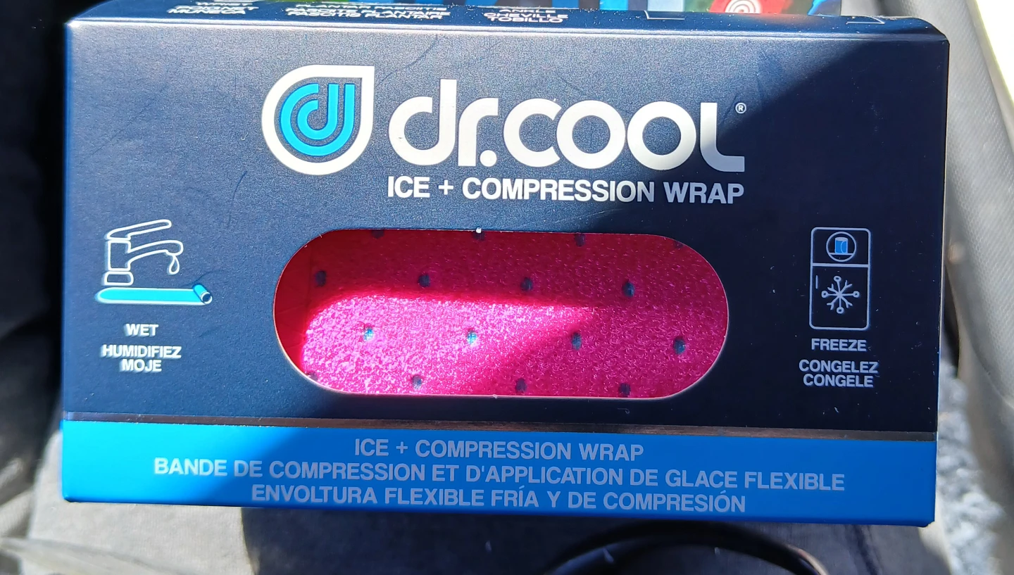 Dr. Cool Ice + Compression Wrap Pink