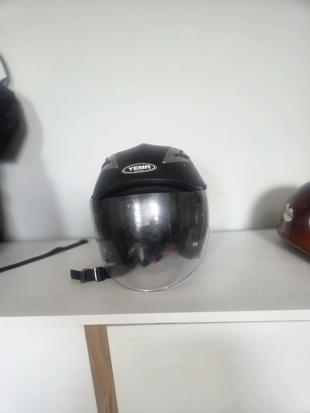 YEMA Motorcycle Helmet with Visor - photo 2