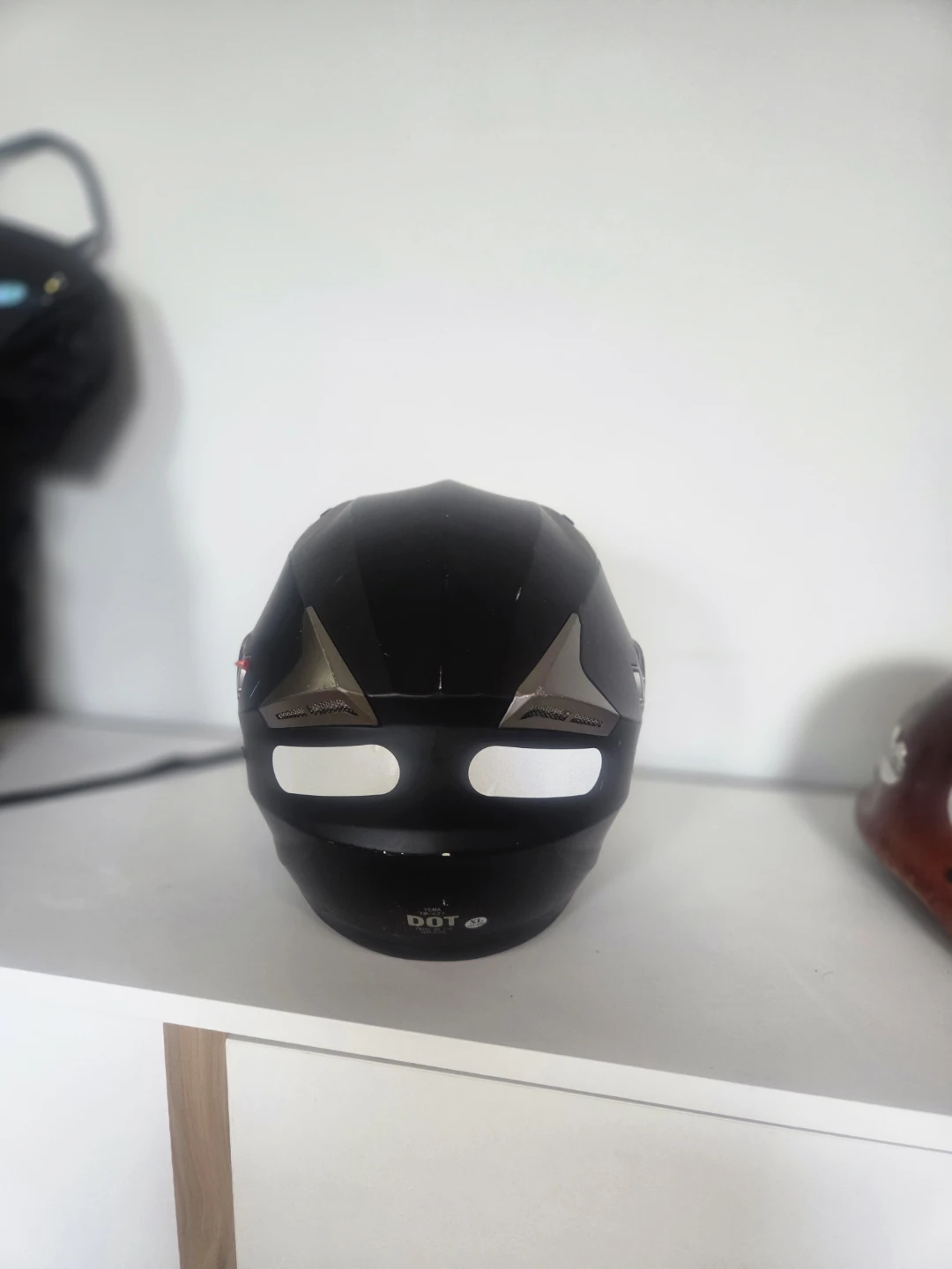 YEMA Motorcycle Helmet with Visor - photo 3