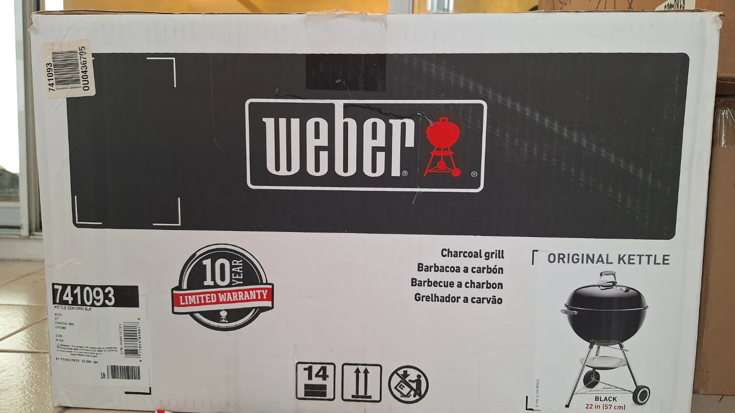 Weber Original Kettle Charcoal Grill - photo 2