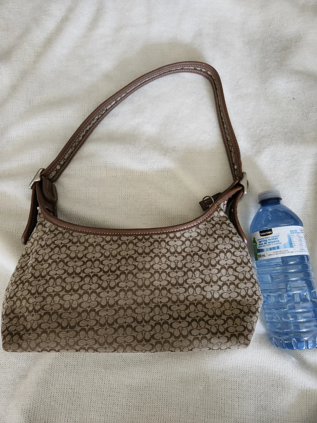 Coach Monogram Shoulder Bag Rare