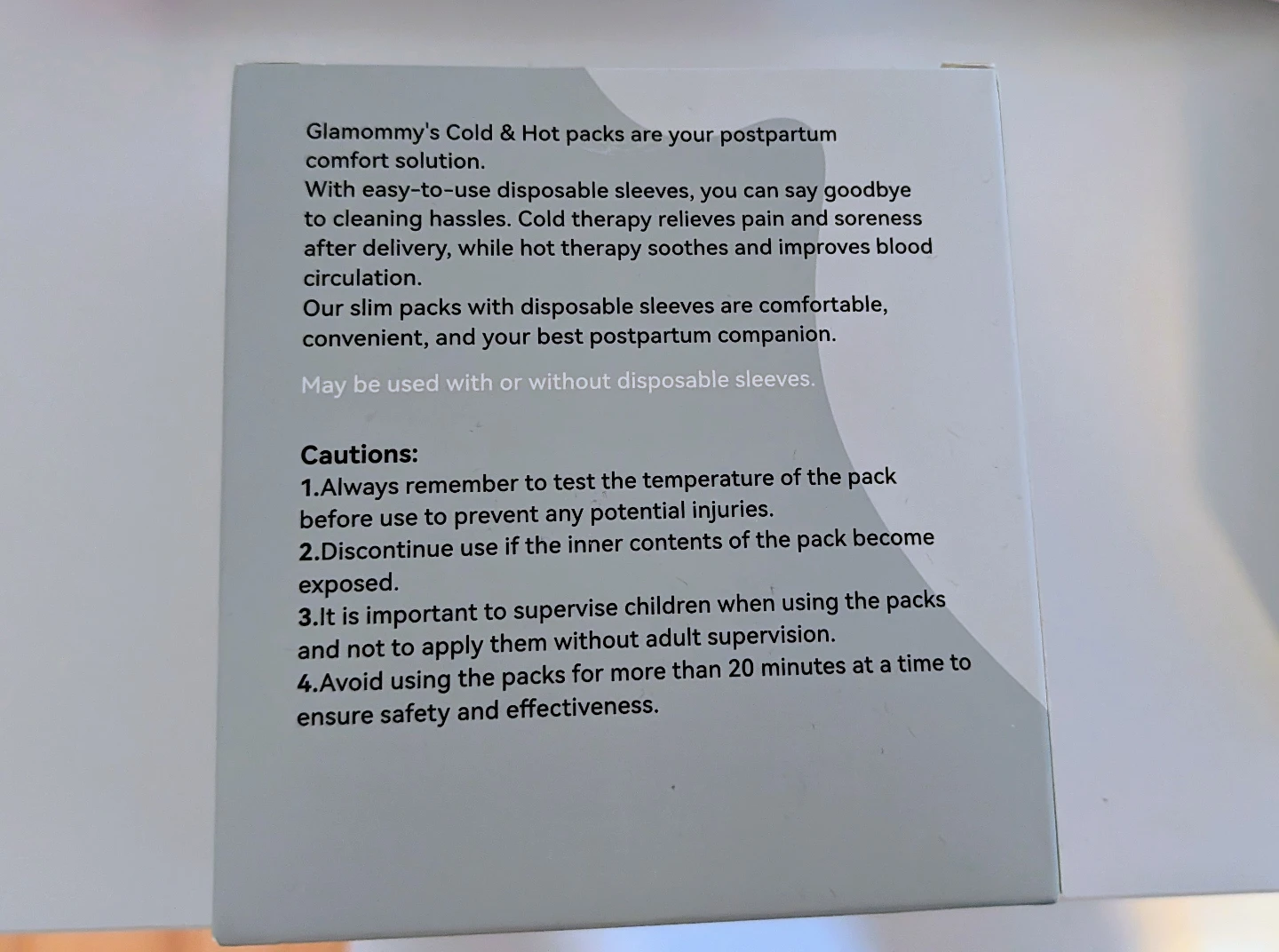 Brand New Postpartum Recovery Items Hot & Cold Packs and Spray - photo 2