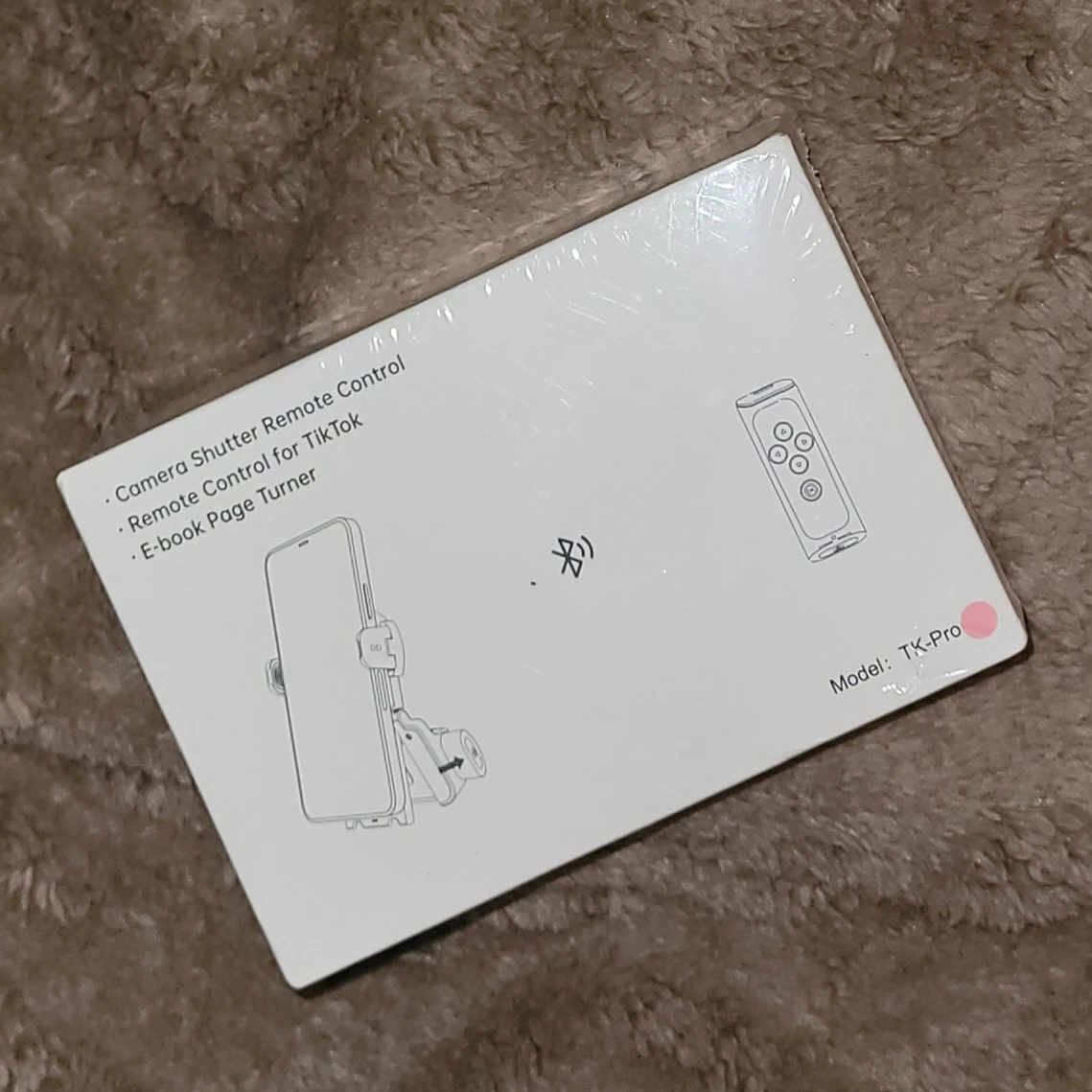 TK-Pro Bluetooth Page Turner | TikTok/Camera Remote Control - photo 5