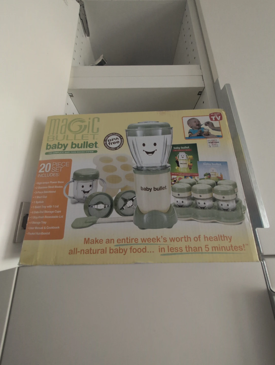 Magic Bullet Baby Bullet 20-Piece Baby Food Maker Set