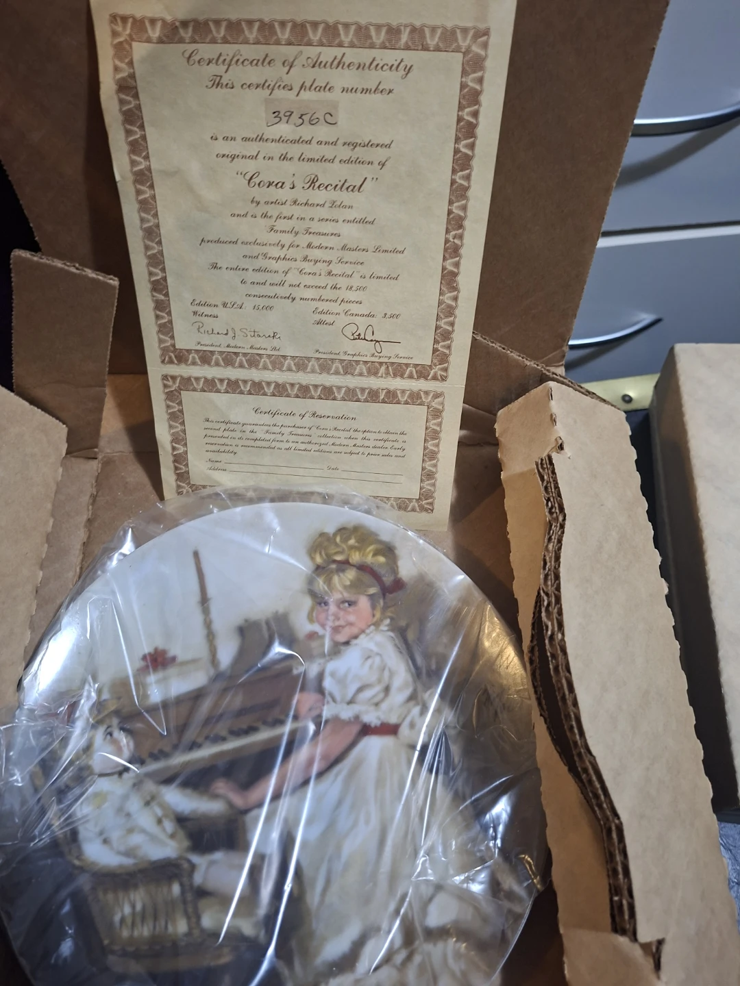 Lot of 5 vintage collector porcelain plates - photo 4