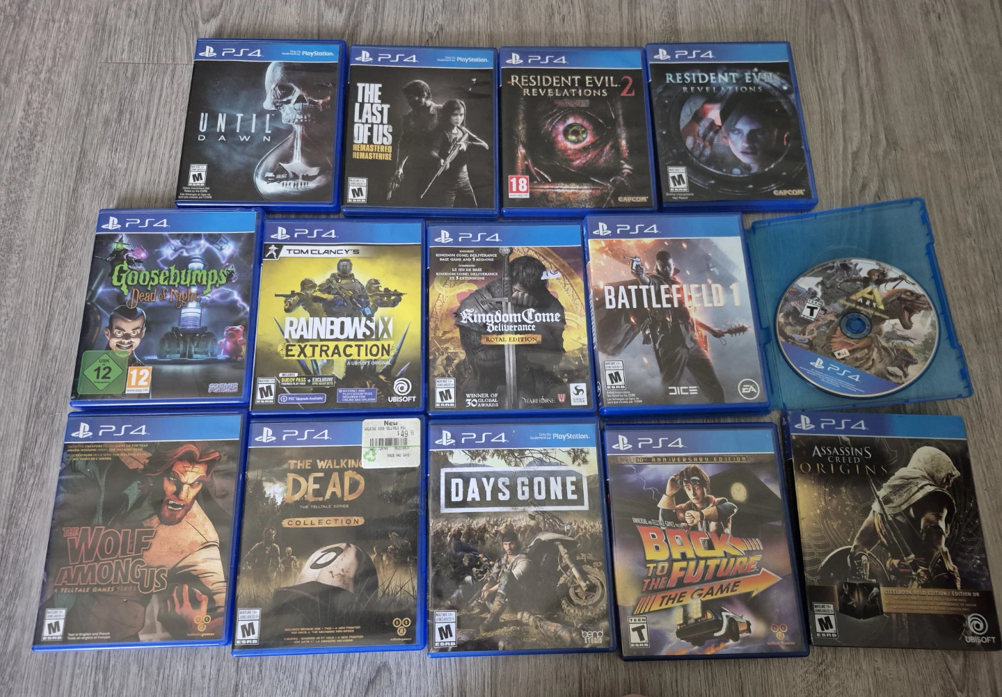 PlayStation 4 games for sale (Quick sale)