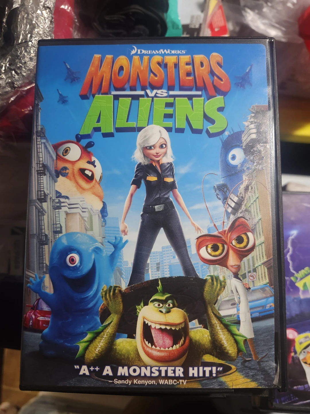 Monsters vs. Aliens DVD