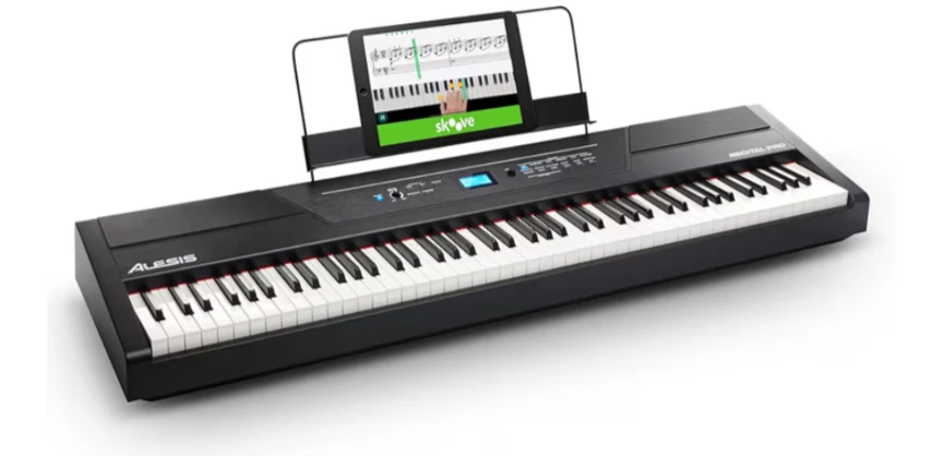 Alesis Digital Piano with Stand and Pedal