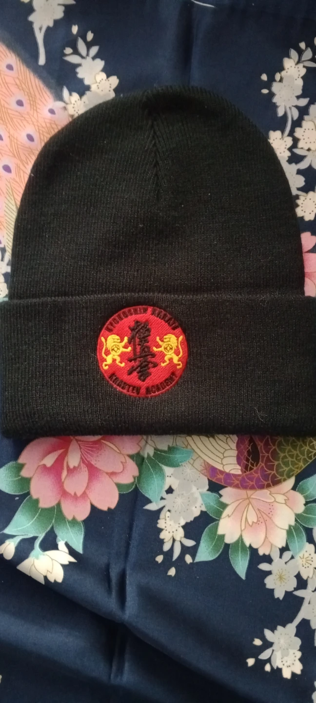 Black Kyokushin Karate Academy Beanie