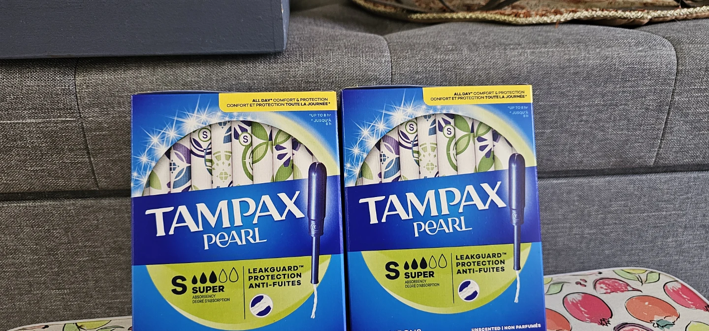 2×18 Tampax Pearl Tampons