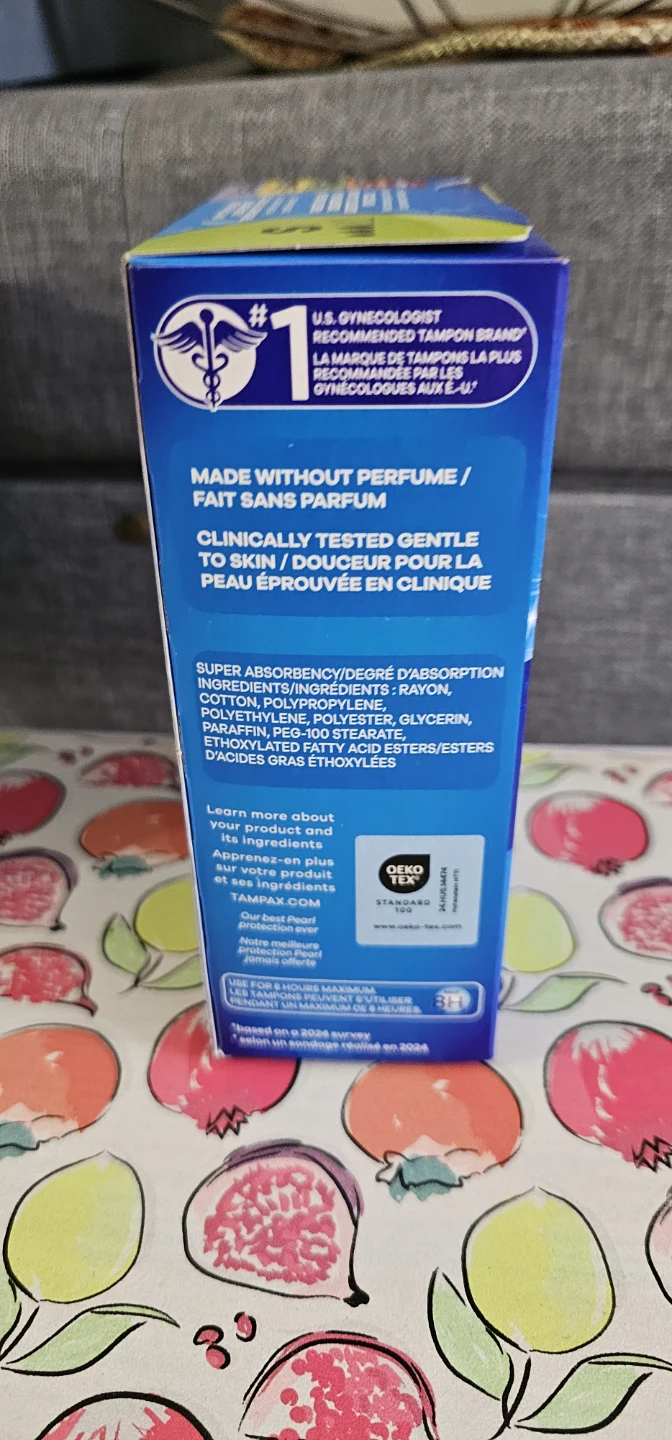 2×18 Tampax Pearl Tampons - photo 3