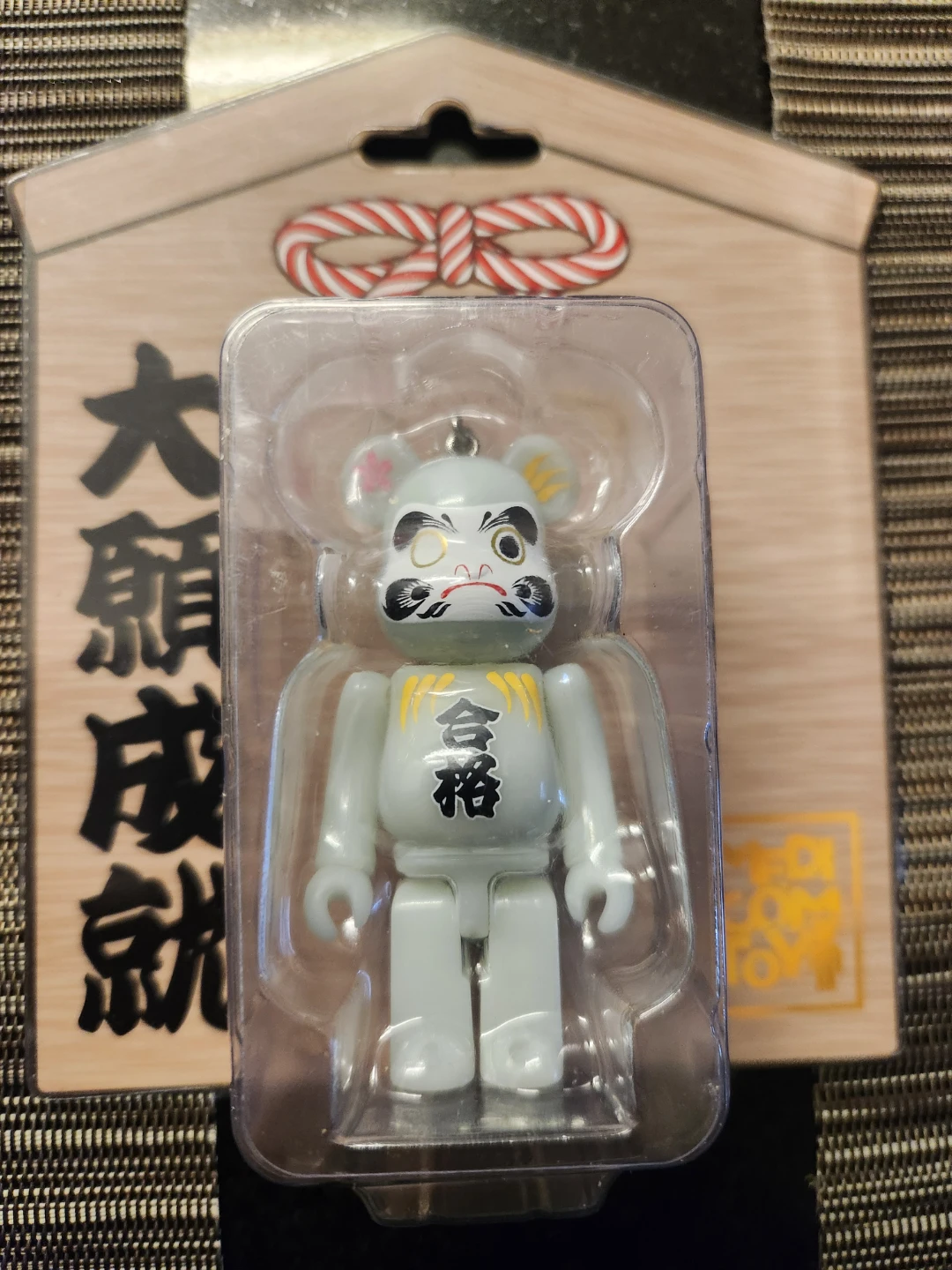 Bearbrick Daruma Doll Figure