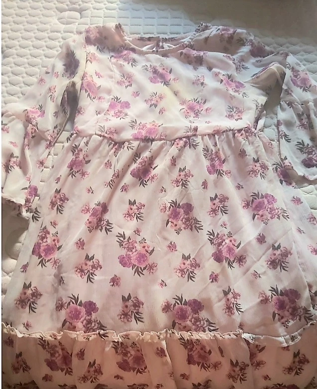 Girls floral dress