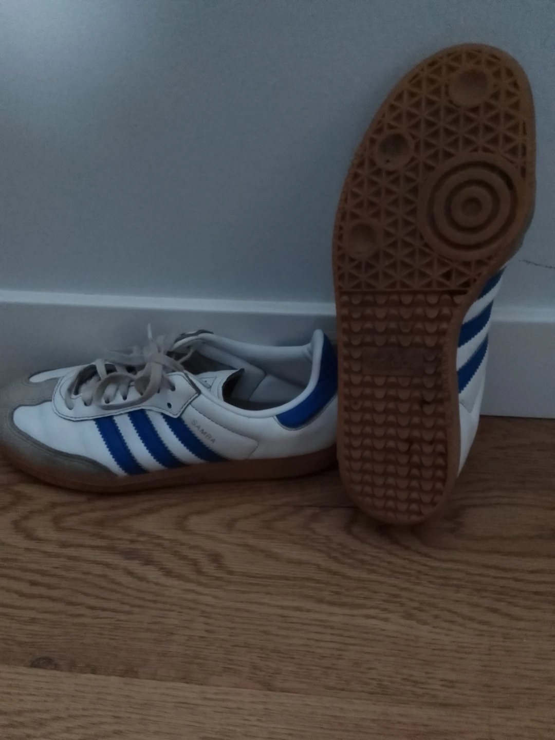 Adidas Samba Sneakers White Blue - photo 2