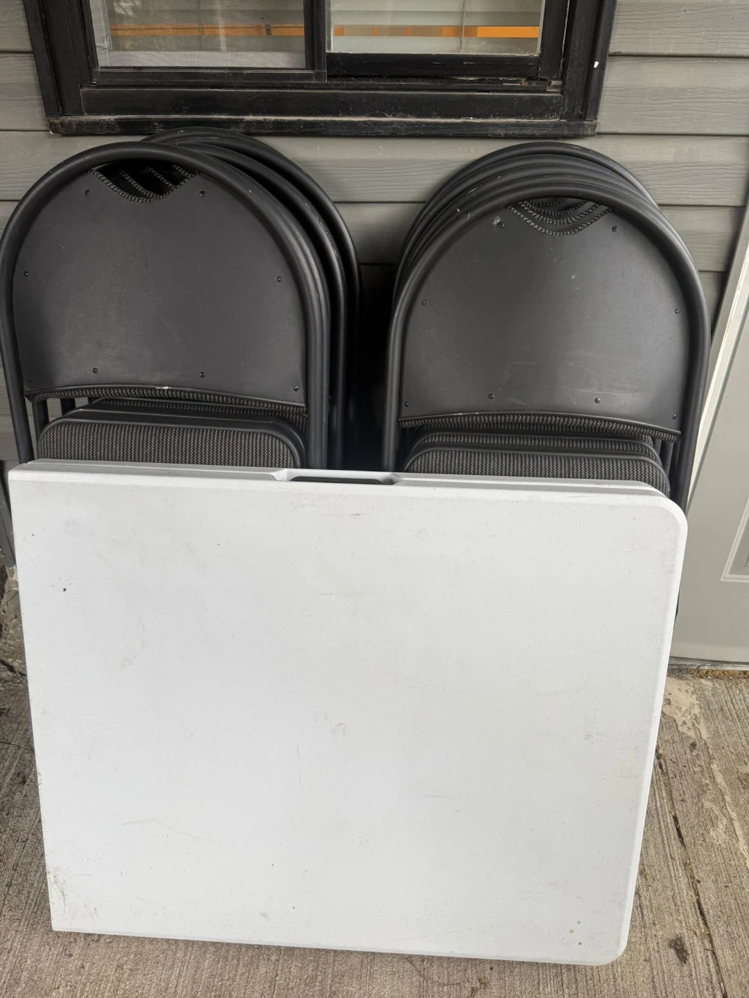 Folding Table and Chairs Set