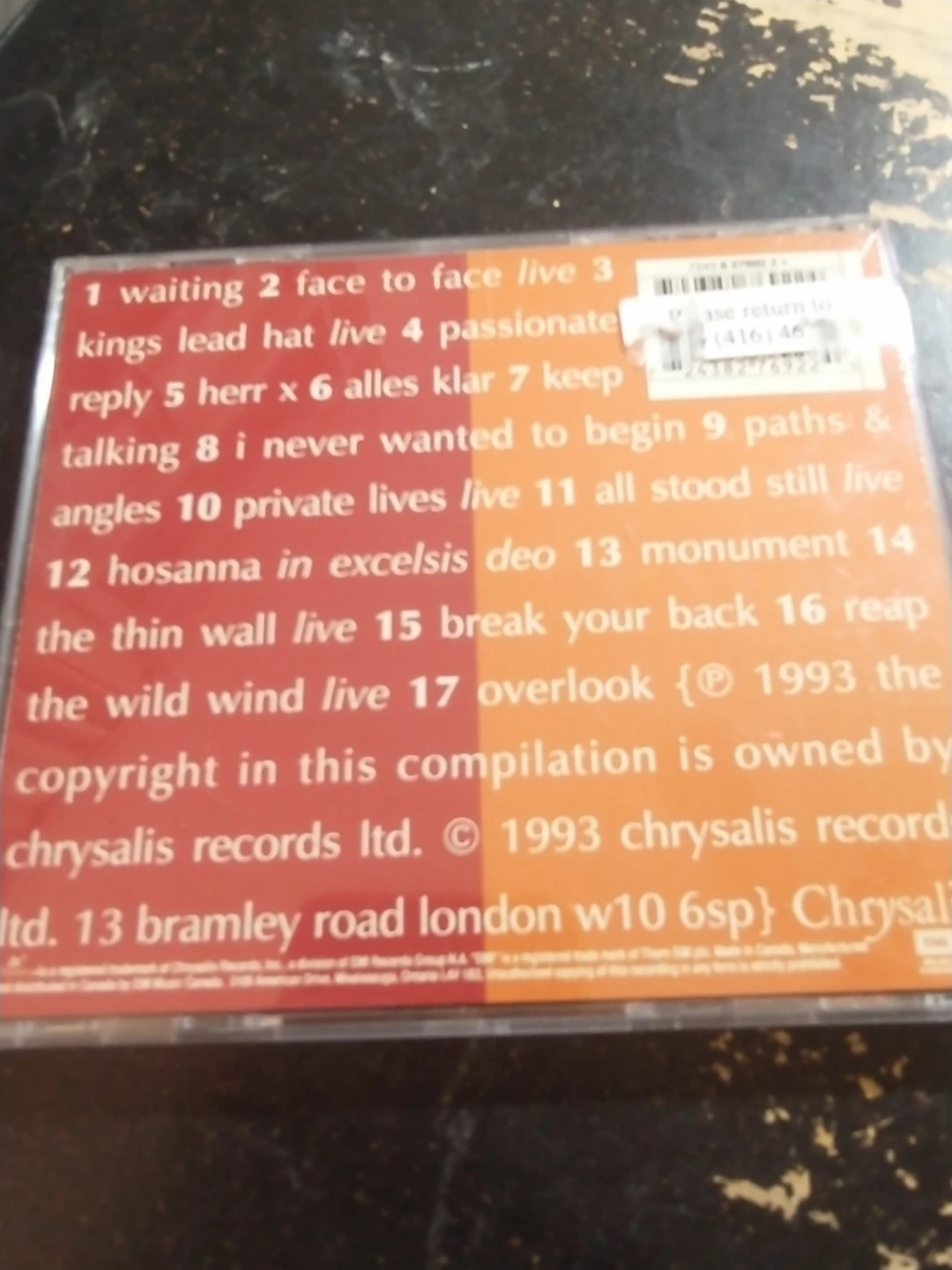 Ultravox Rare CD - photo 3