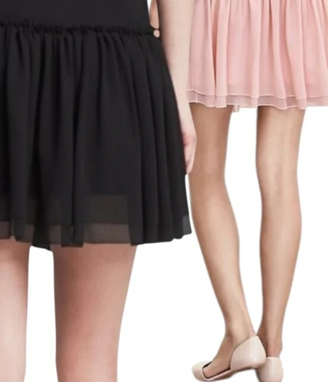 Vintage Banana Republic Pink & Black Skirt(s) pleated Bundle 4 - photo 3