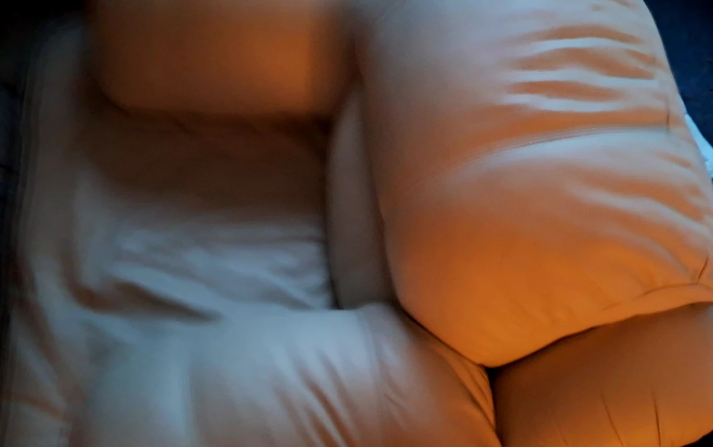 Cream coloured armchair Huge, Oversized