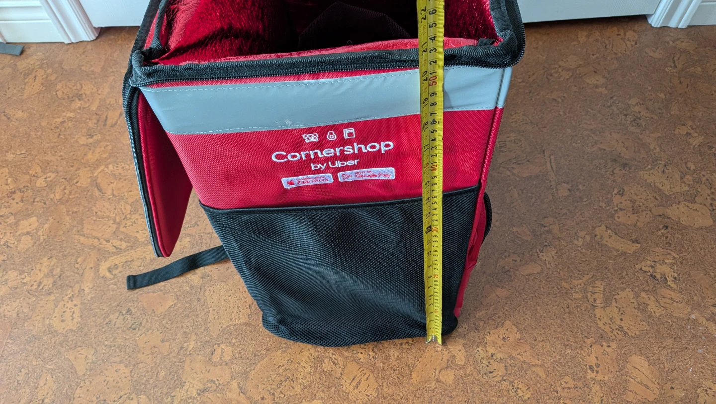 Delivery Backpack Bag for Uber and Pizza 🍕 Deliveries - photo 4