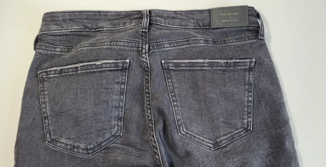 ZARA Pearl Black Jeans US 6 - photo 5