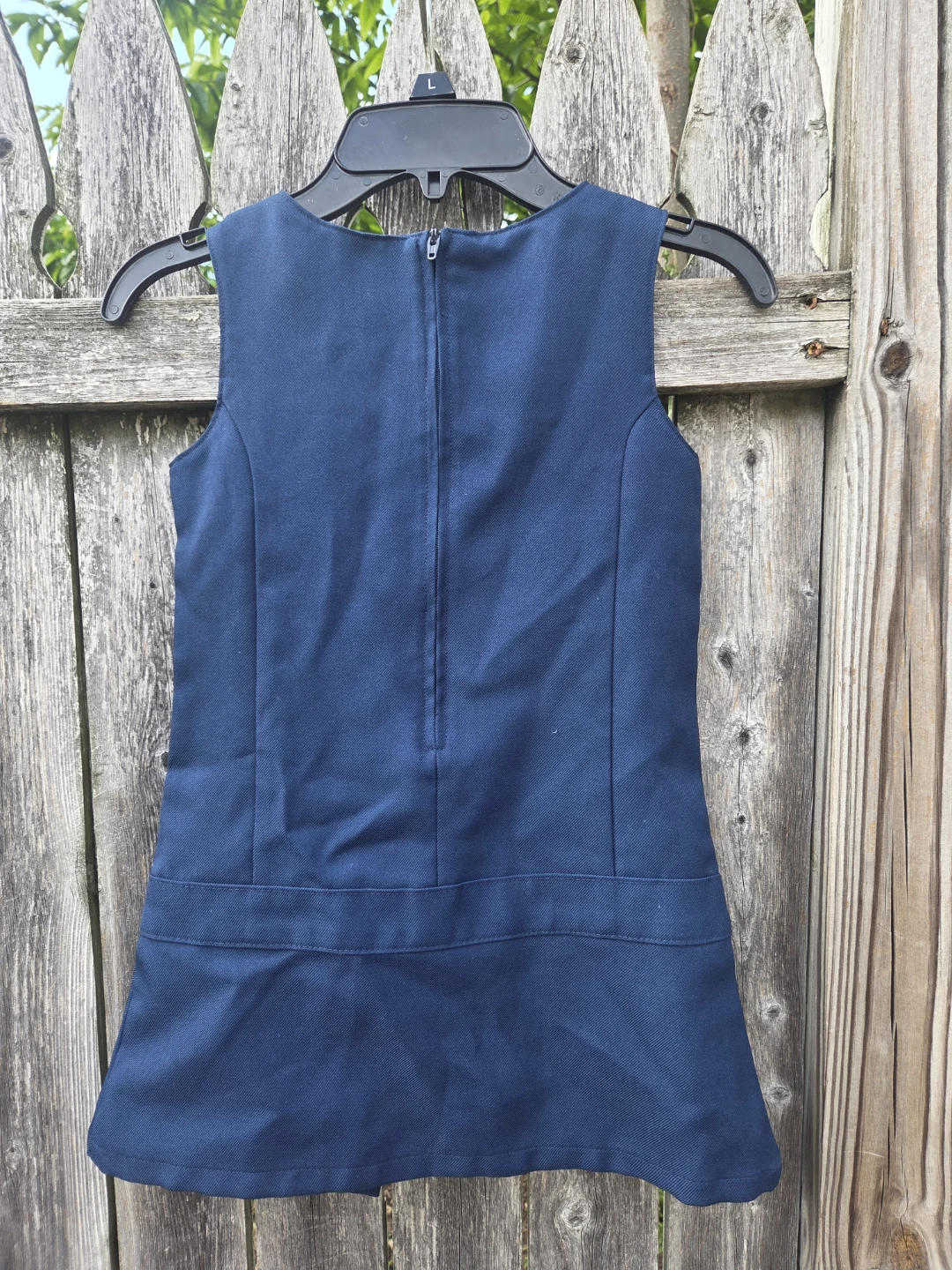 Wonder Nation Girls Blue Jumper Dress Size 5t - photo 2