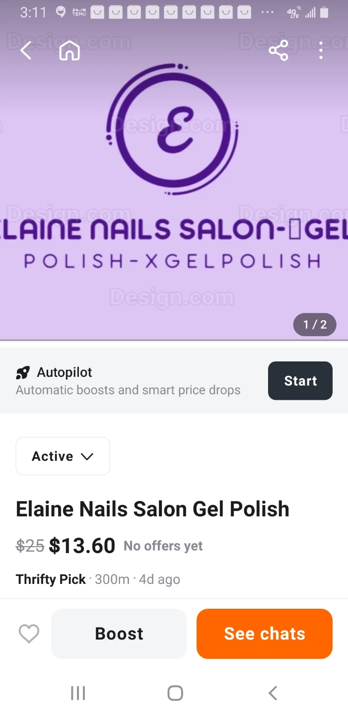 Elaine Nails Salon Gel Polish Set - photo 3