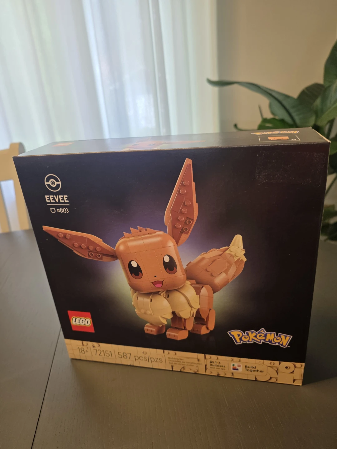 LEGO Pokemon Eevee Building Set 72151