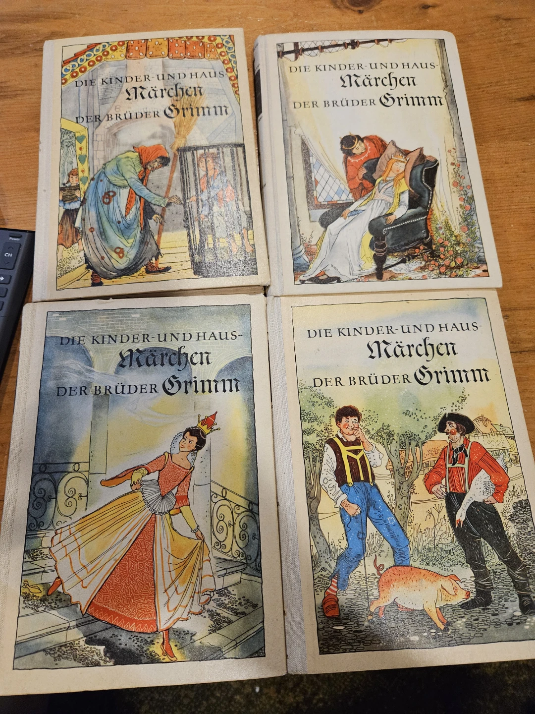 Grimm's Fairy Tales Books (4 Volume Set)